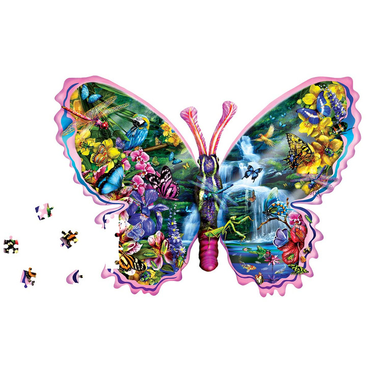 SunsOut Butterfly Waterfall Jigsaw Puzzle