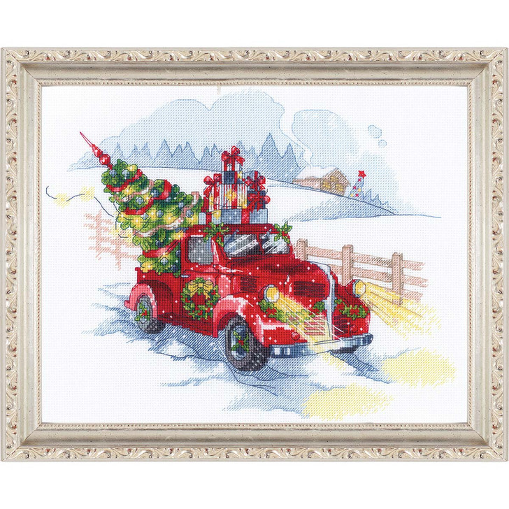 RIOLIS To the Holidays Counted Cross-Stitch Kit