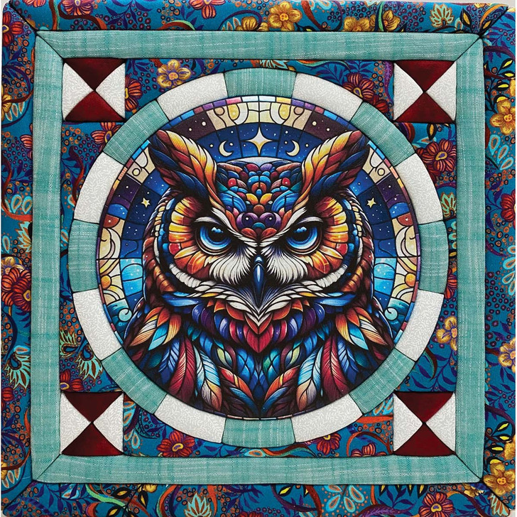 Quilt Magic Owl No-Sew Quilt Kit