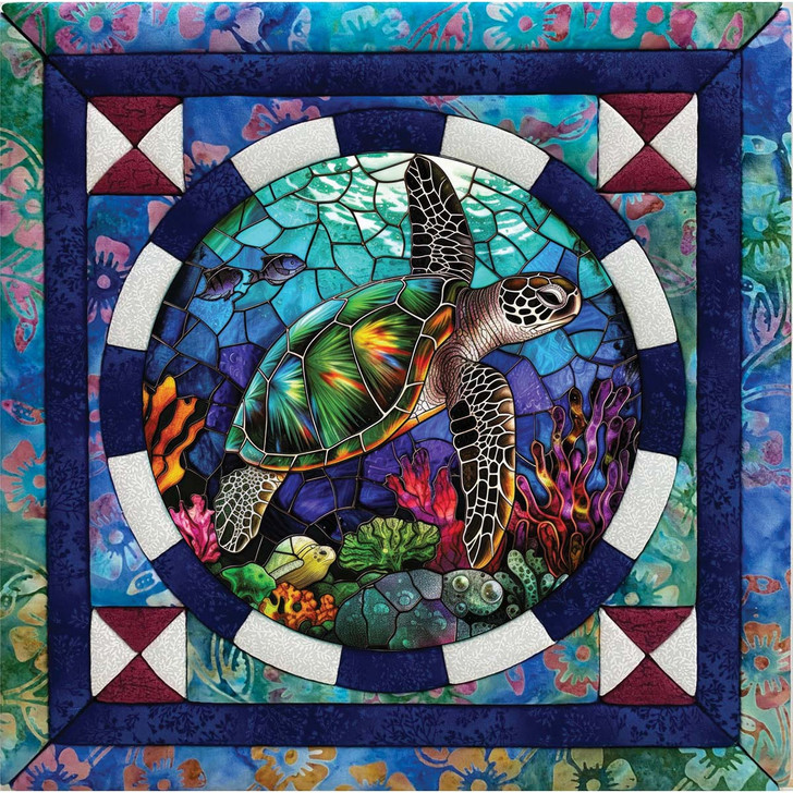 Quilt Magic Turtle No-Sew Quilt Kit