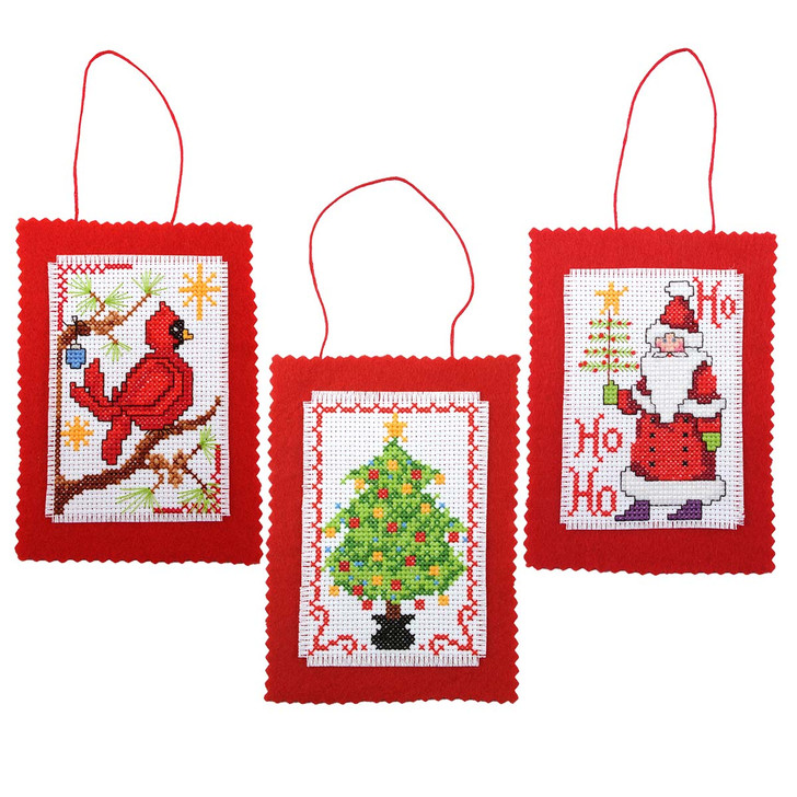 Herrschners Signs of Christmas Banners Counted Cross Stitch Free Download