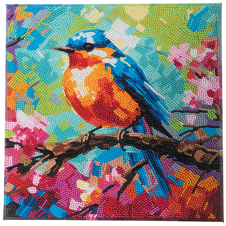 Craft Buddy Spring Robin Diamond Painting