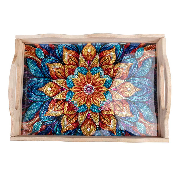 Craft Buddy Mandala Tray Diamond Painting