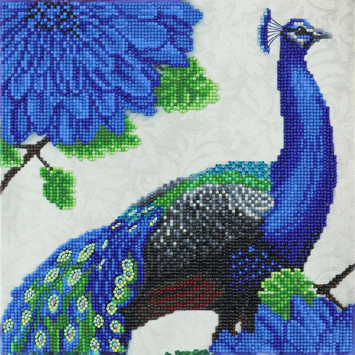 Craft Buddy Flowering Peacock Diamond Painting