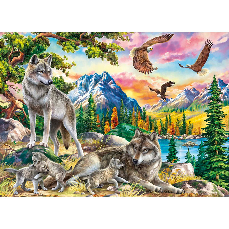 Ceaco Wolves & Eagles Jigsaw Puzzle