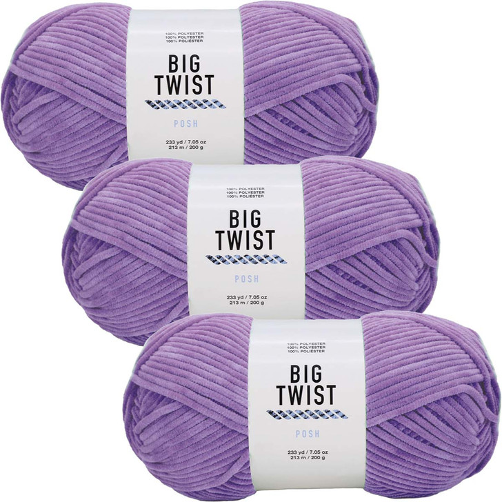 Big Twist Posh-Bag of 3 Yarn Pack