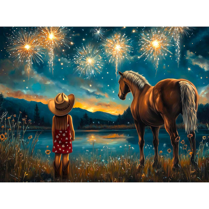 SunsOut Meeting a Friend Jigsaw Puzzle