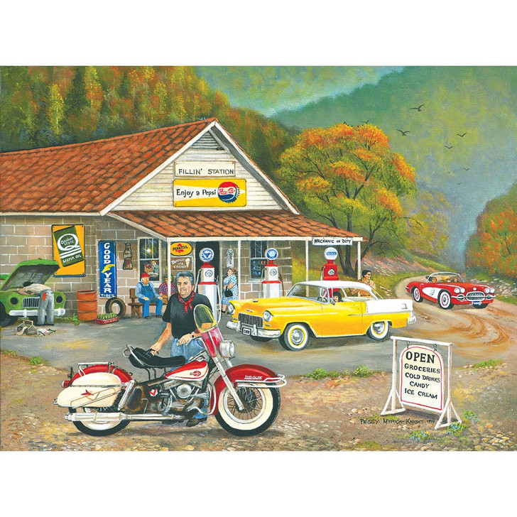 SunsOut Fillin Station Jigsaw Puzzle
