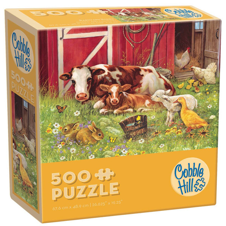 Cobble Hill The Barnyard Babies Jigsaw Puzzle