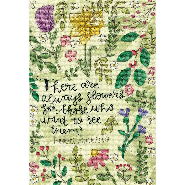 Bothy Threads Vision Of Spring Counted Cross-Stitch Kit