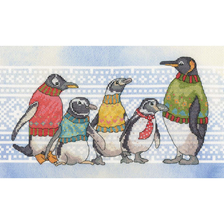 Bothy Threads A Woolly Waddle Counted Cross-Stitch Kit