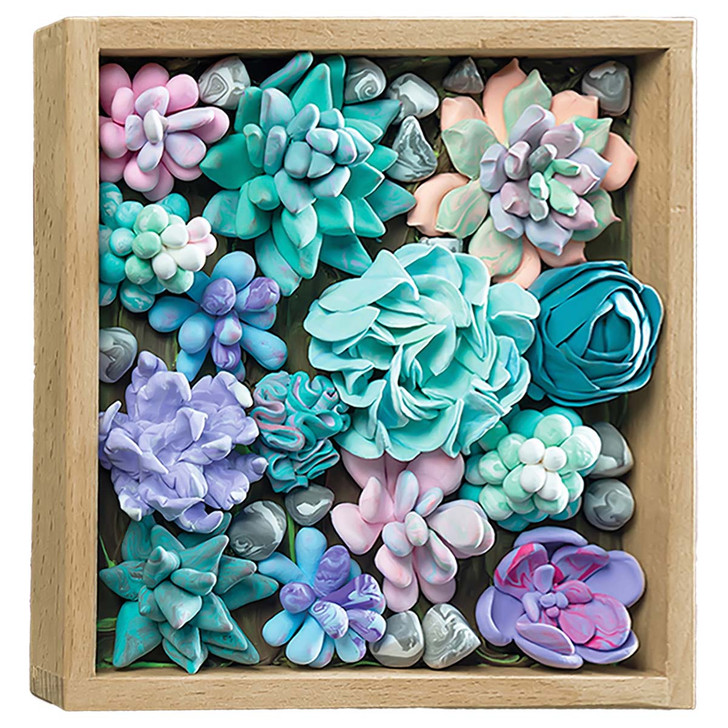 OKTO Succulents Tenderness Clay Kit Paint Set