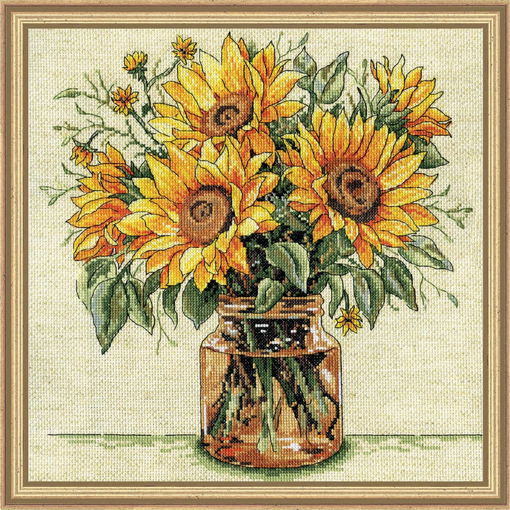 Design Works Sunflowers Counted Cross-Stitch Kit