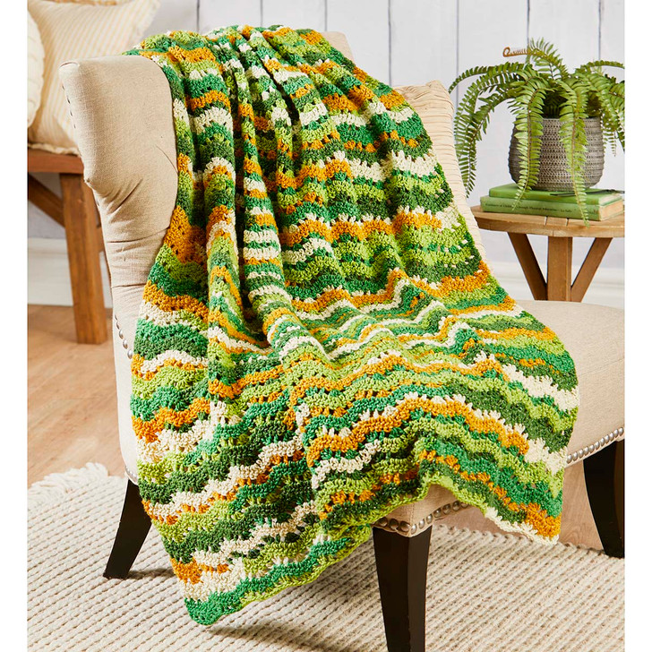 Herrschners Shamrock Glow Blanket Yarn Pack