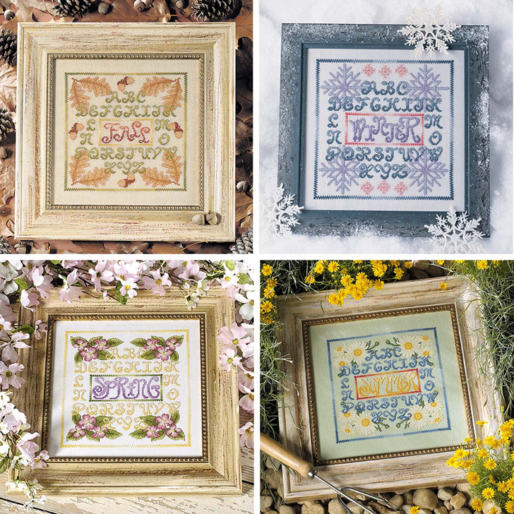 Seasonal Alphabet Samplers Paid Download