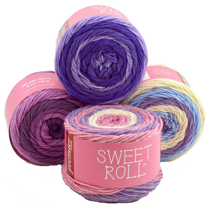 Premier Sweet Roll-Bag of 3 Yarn Pack