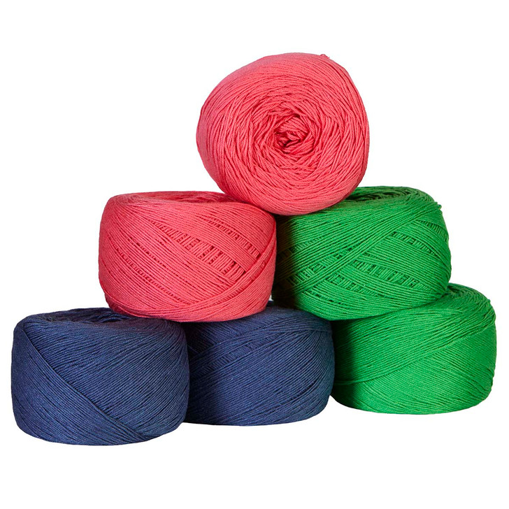 Fine Cotton Blend Assortment Yarn Pack