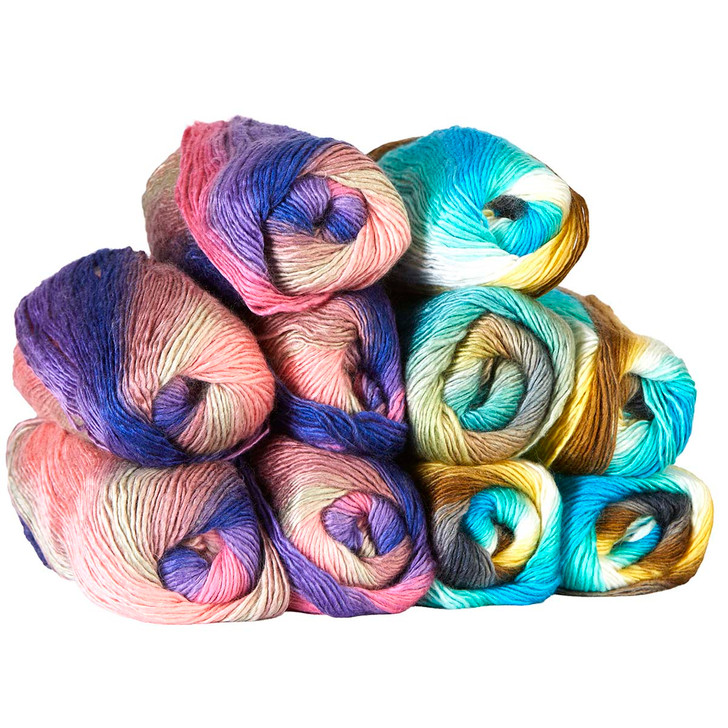 2lb Plus Wool Blend Assortment Yarn Pack