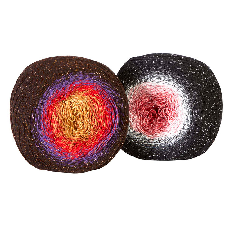 Gradient Glitter Assortment Yarn Pack