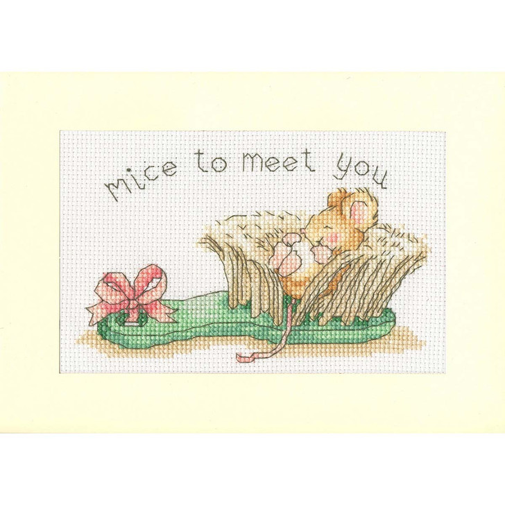 Bothy Threads Mice To Meet You Counted Cross-Stitch Kit