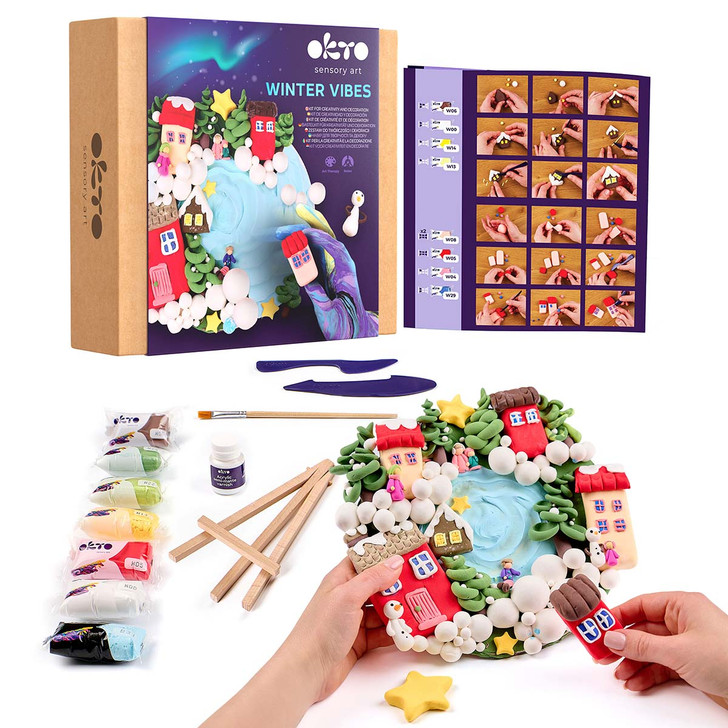 OKTO Winter Vibes 3D Creative Kit Craft Kit