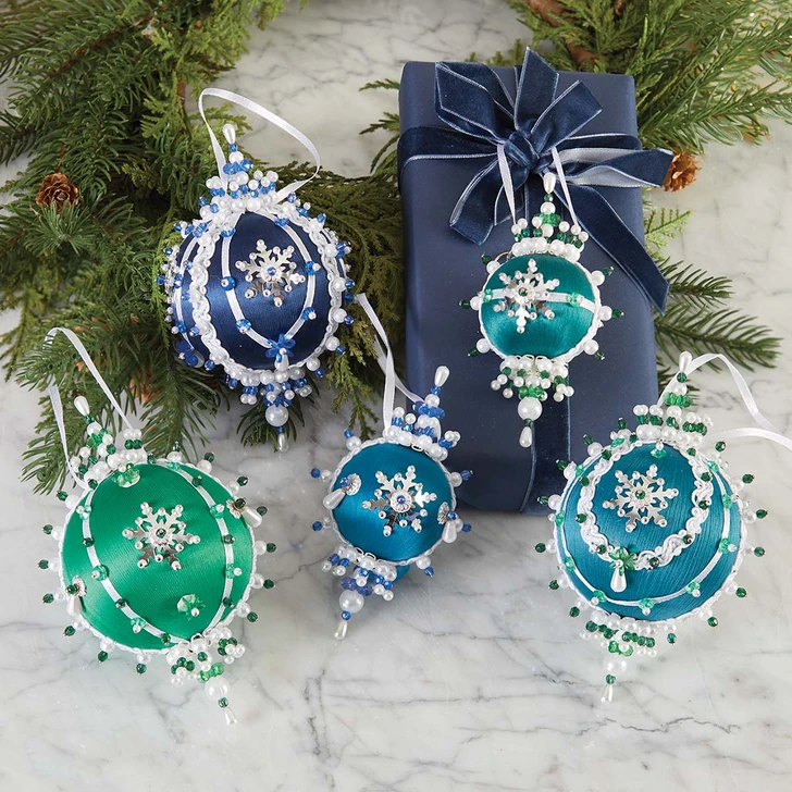 Herrschners Winter Nights Ornament Kit