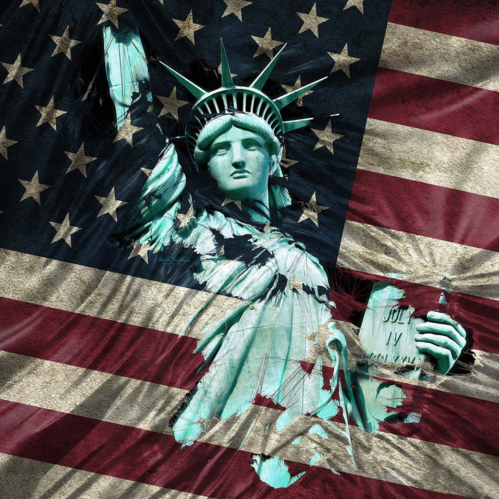 Diamond Art Club Liberty Flag Diamond Painting