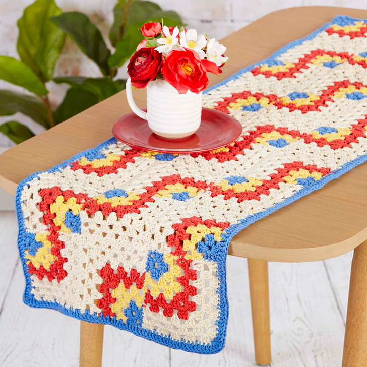 Village Yarn Ziggity-Zag Table Runner Free Download
