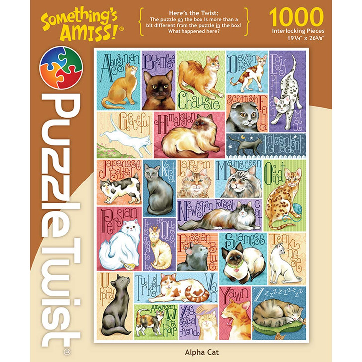 Puzzle Twist  Alpha Cat Jigsaw Puzzle