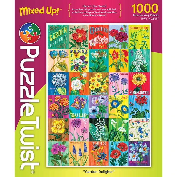 Puzzle Twist  Garden Delights Jigsaw Puzzle