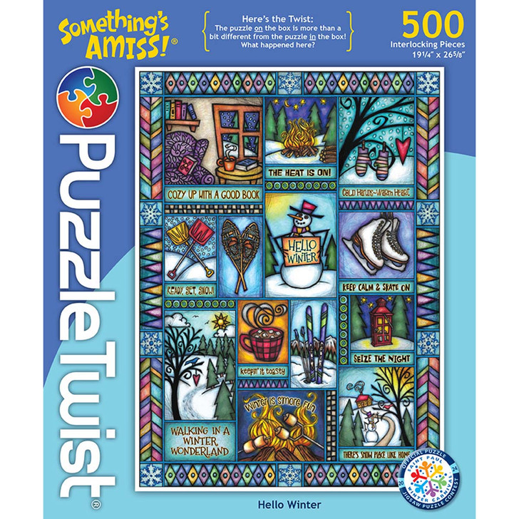 Puzzle Twist  Hello Winter Jigsaw Puzzle