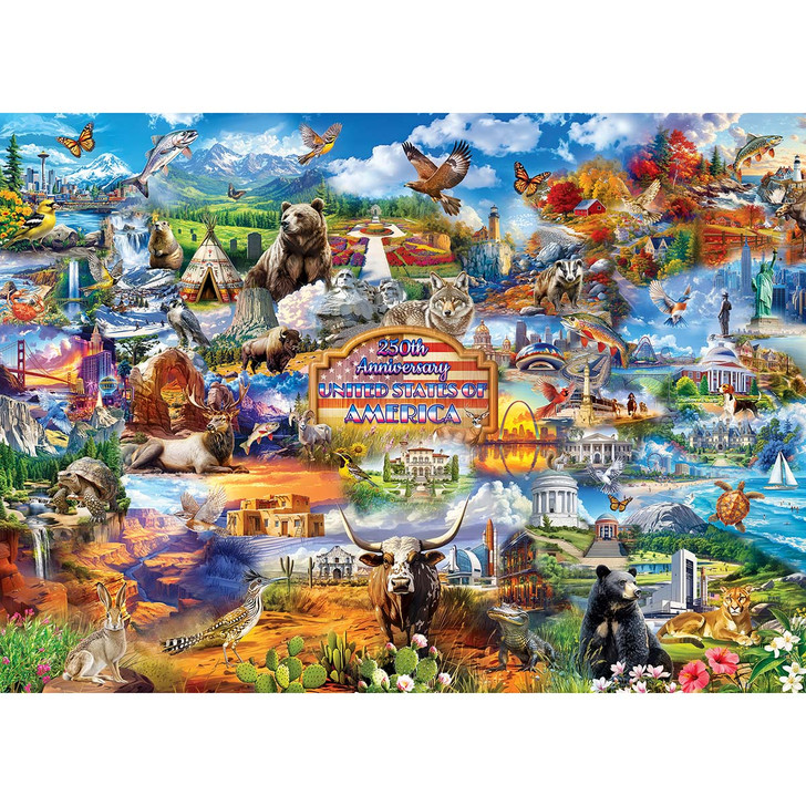 Masterpieces Puzzle Co America's 250th Anniversary Jigsaw Puzzle