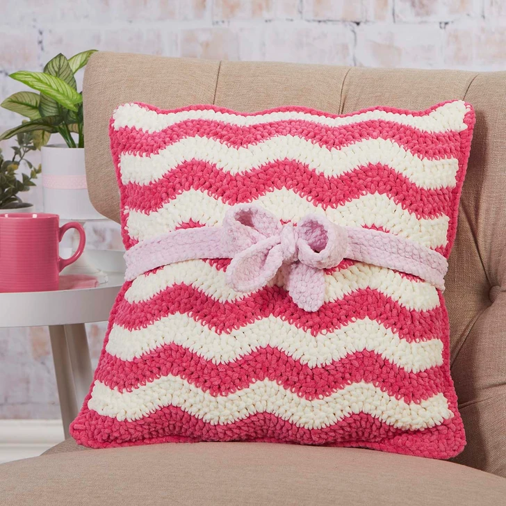 Soho Blush & Bow Pillow Free Download