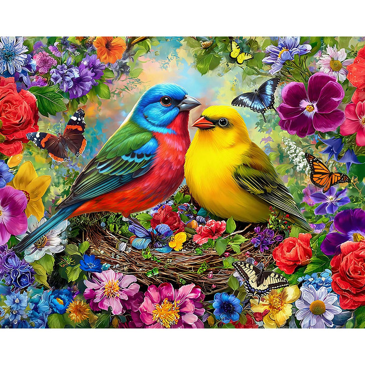Springbok Spring Birds Serenade Jigsaw Puzzle
