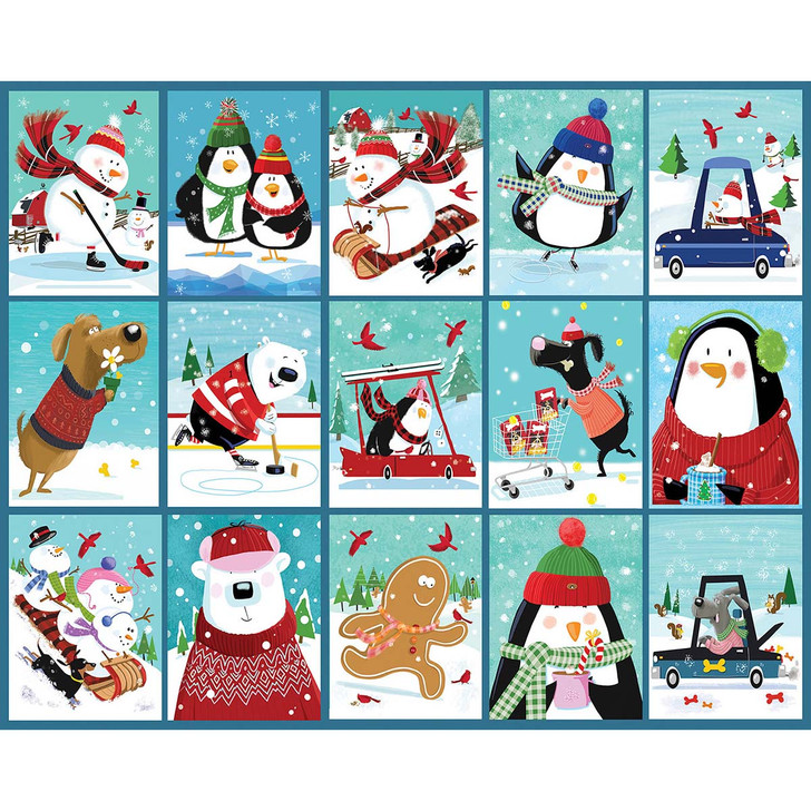 Springbok Snow Day Fun Jigsaw Puzzle