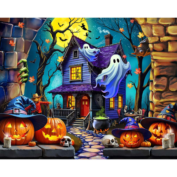 Springbok Haunted Halloween Party Jigsaw Puzzle