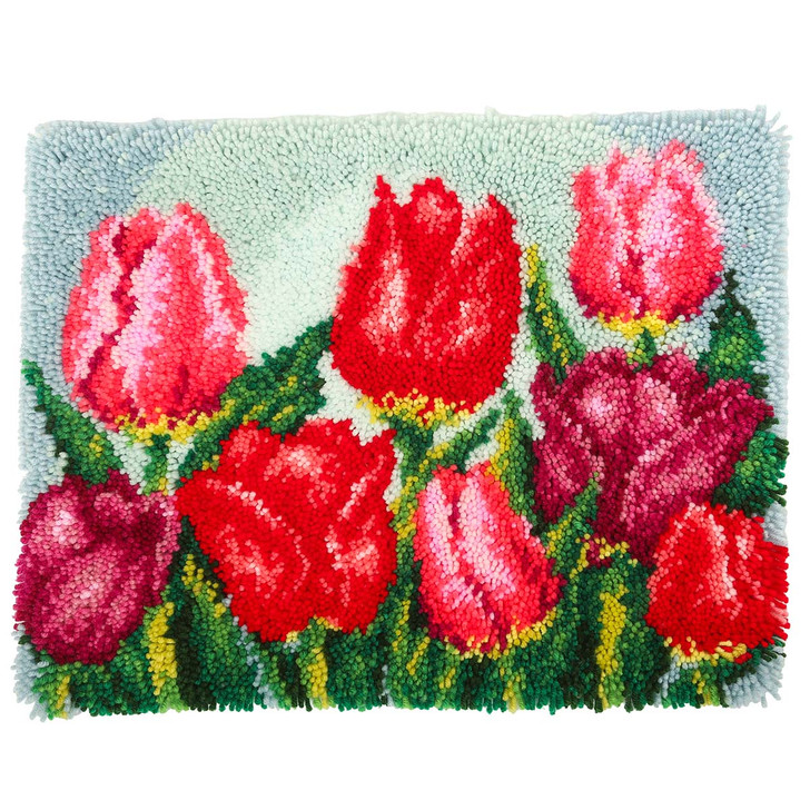Craft Buddy Tulips Latch Hook Kit