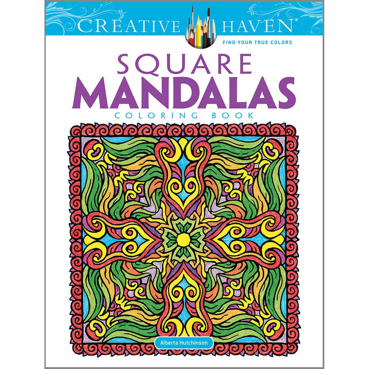 Dover Square Mandalas Coloring Book