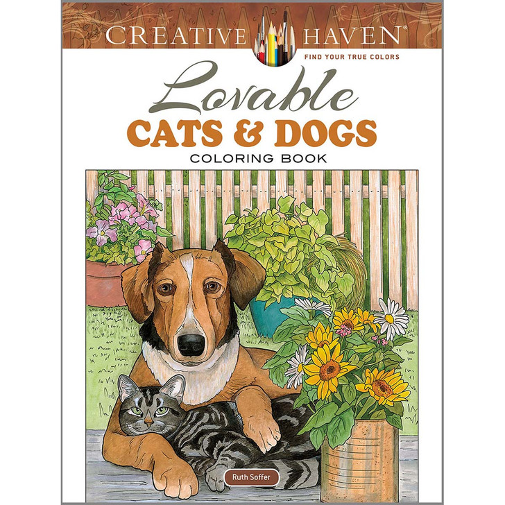 Dover Loveable Cats & Dogs Coloring Book