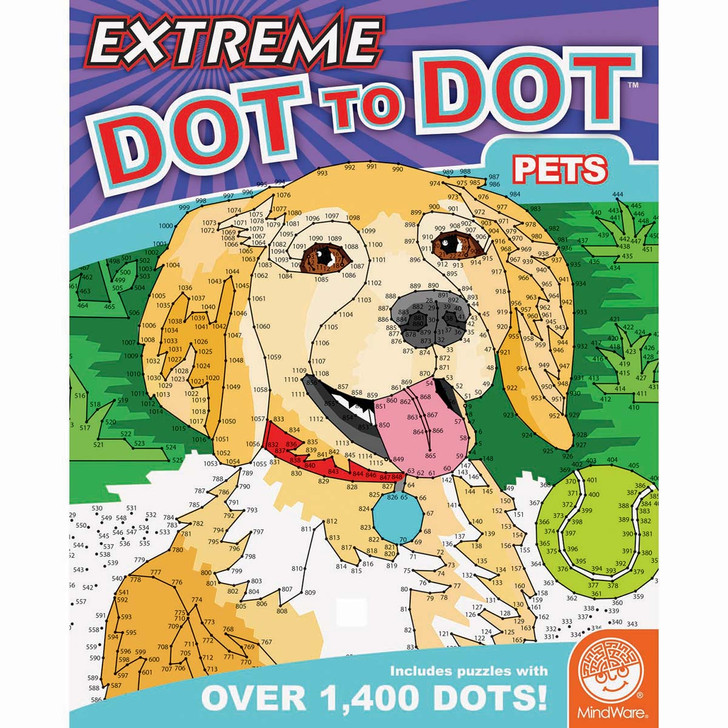 MindWare  Pets Dot to Dot Book