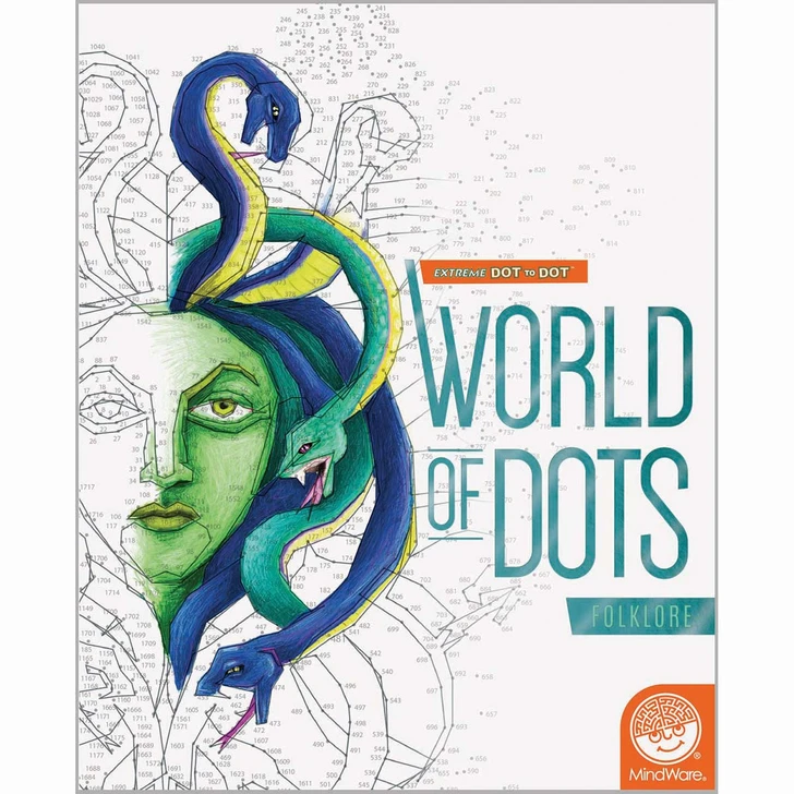 MindWare  Folklore Dot to Dot Book