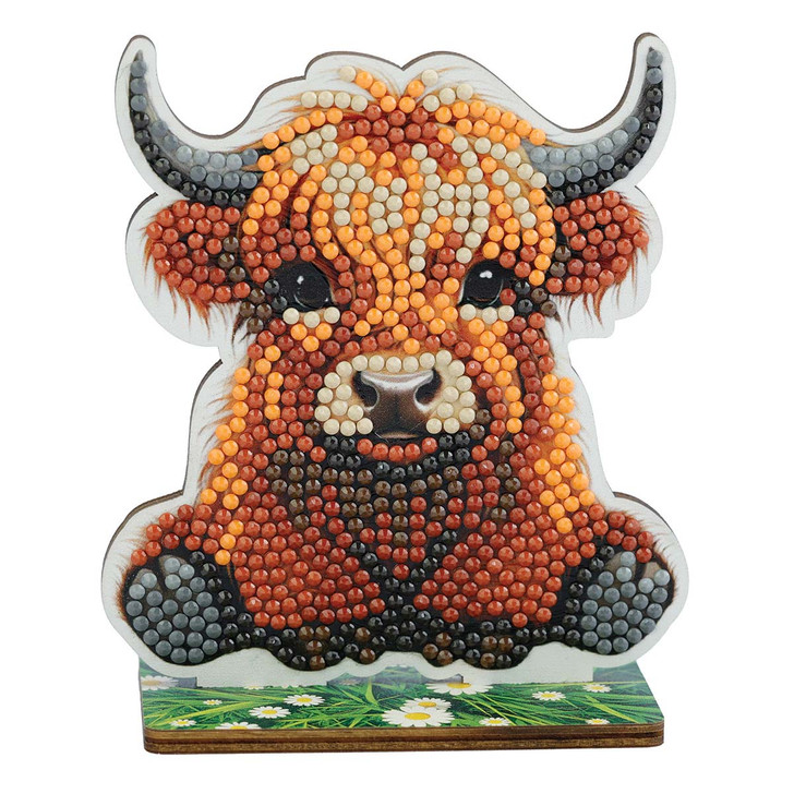 Crystal Art Highland Cow Buddies Diamond Painting