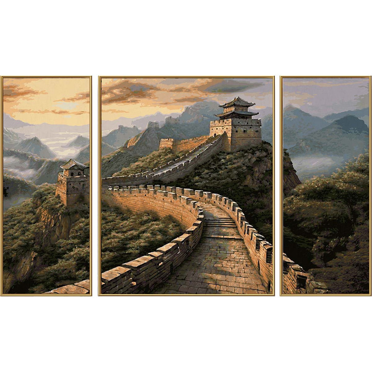 Schipper The Great Wall of China Kit & Frame Paint by Number Kit