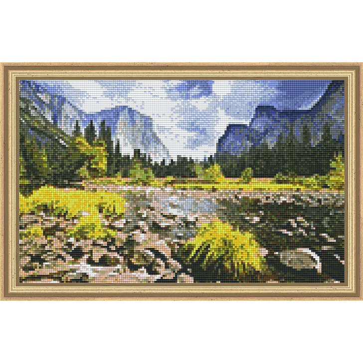 PixelHobby Yosemite Valley Photo Kit & Frame Mosaic Art Kit