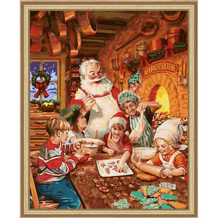 Schipper Christmas Baking Kit & Frame Paint by Number Kit