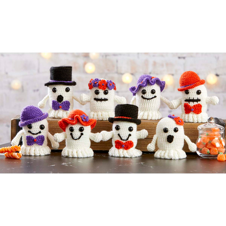 Herrschners Boo Buddy Ornaments Crochet Kit