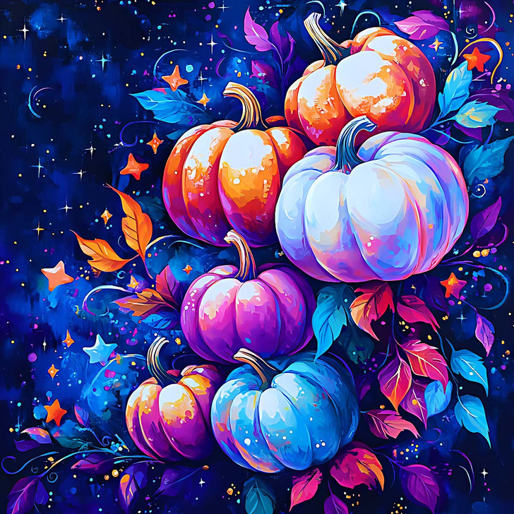 Craftoria Whimsical Glow Paint by Number Kit