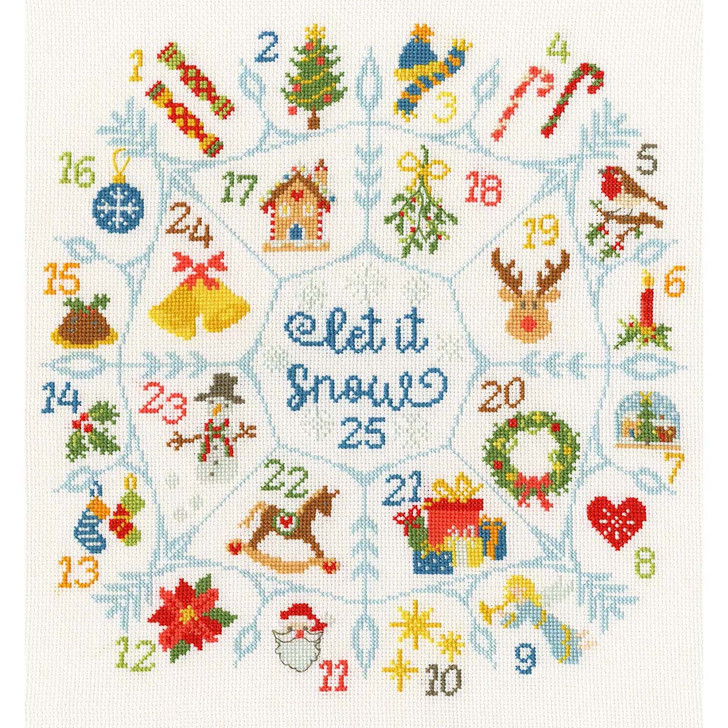 Bothy Threads Countdown to Christmas Counted Cross-Stitch
