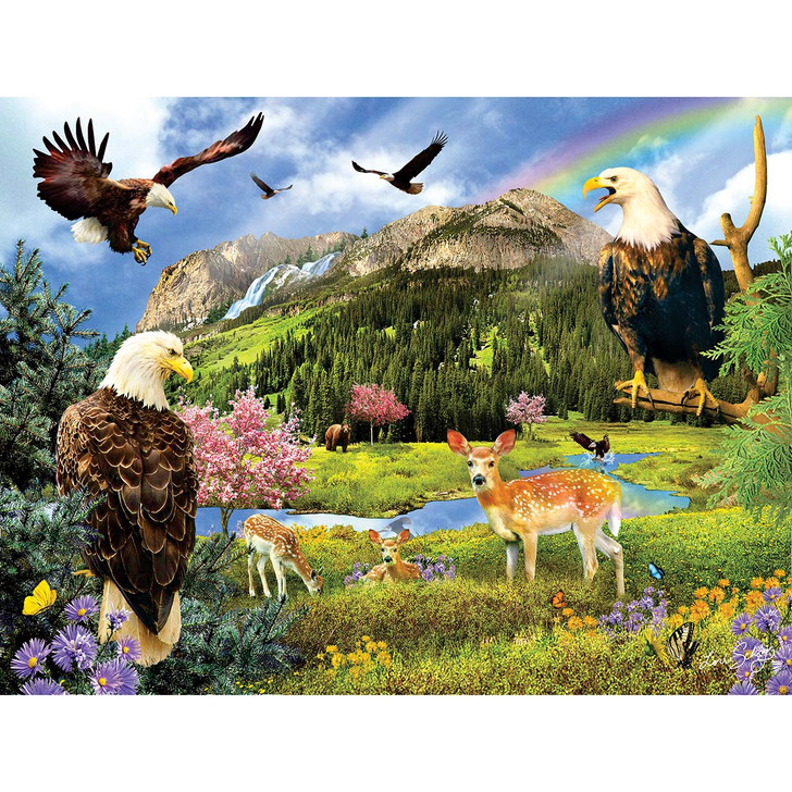 SunsOut Eagle Valley Jigsaw Puzzle