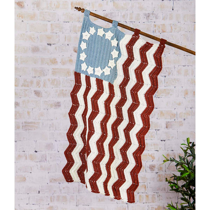 Herrschners Patriotic Porch Banner Yarn Pack